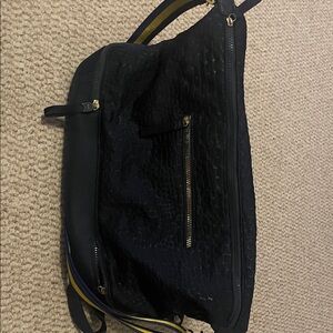 Navy Blue Textured Gym or Cooler Bag